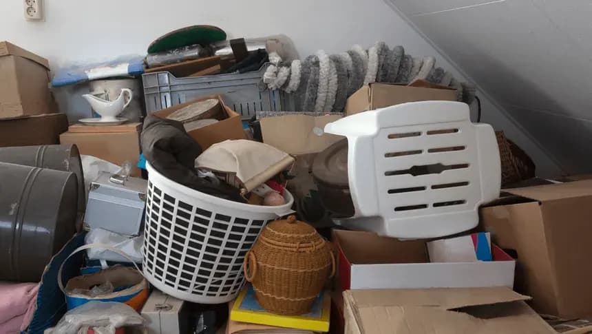 Grenier oublié à Namur : 40 ans d’accumulation triés par lots